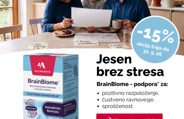 izdelki BrainBiome -15% , v mesecu septembru