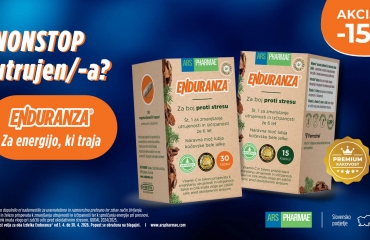 V mesecu aprilu Enduranza znižana za 15%