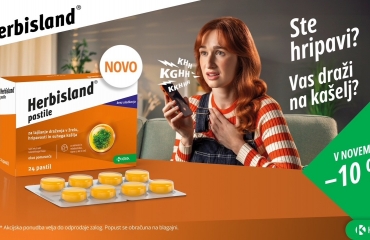 Herbisland pastile -10% v mesecu novembru