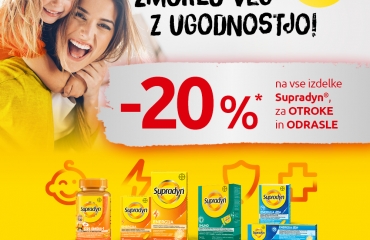 Supradyn akcija -20% od: 17.11.- 28.11.2025