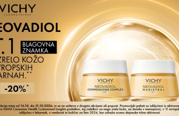 akcija traja od: 16.10.-31.10.2026 Vichy -20%