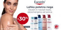 Eucerin akcija -30% od: 29.7.-14.8.2026