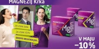 v mesecu maju MG Krka znižan za 10%